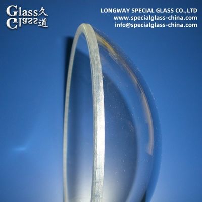 Rivestimento AR Lenti a cupola di vetro ottico per lenti CCTV e lenti monitor