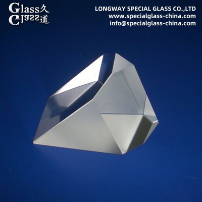 Prisma di vetro ottico a silice fuso per generatore arcobaleno Interferometro ottico