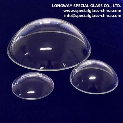 Bk7 Jgs1 Jgs2 Quartz Optical Glass Dome Lens Con Rivestimento Ar