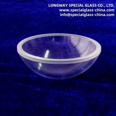 Bk7 Jgs1 Jgs2 Quartz Optical Glass Dome Lens Con Rivestimento Ar
