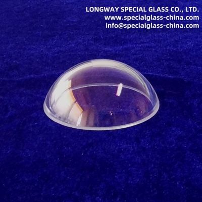Bk7 Jgs1 Jgs2 Quartz Optical Glass Dome Lens Con Rivestimento Ar