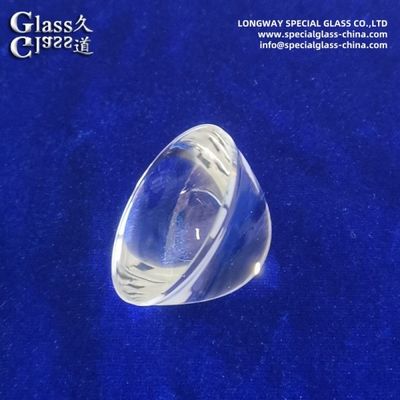 Lenti a LED di vetro borosilicato ottico di alta qualità per riflettori