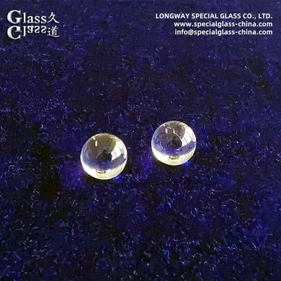 Bk7 Lenti a sfera di vetro ottico per accoppiamento a fibra ottica e fotocamere in miniatura