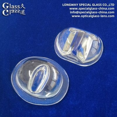 Lenti di lucidatura di vetro borosilicato ottico per lampadari a led